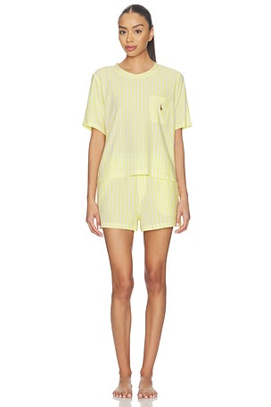 Short Sleeve Short Set Polo Ralph Lauren Intimates