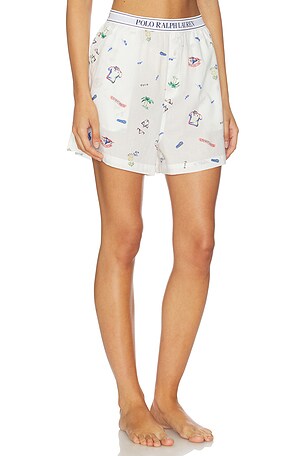Polo Ralph Lauren Intimates Sleep Boxer in White