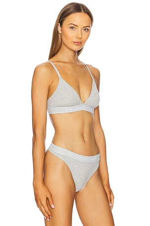 Polo Ralph Lauren Intimates Triangle Bralette in Grey. Size S. Also