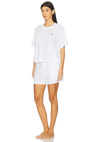 Polo Ralph Lauren Intimates Short Sleeve & Short Set in Ivory