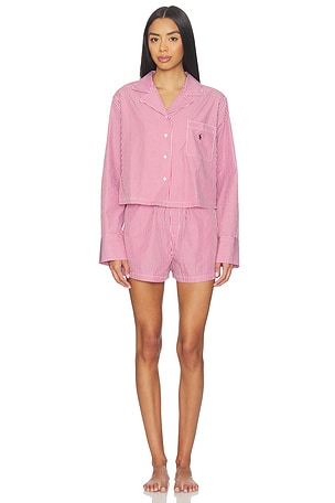 Crop & Boxer Pj Set Polo Ralph Lauren Intimates