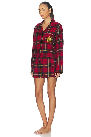 Polo Ralph Lauren Intimates Boxer Pajama Set in Red