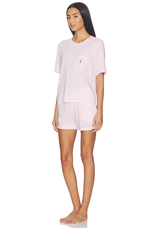 Polo Ralph Lauren Intimates Short Sleeve & Short Set in Pink