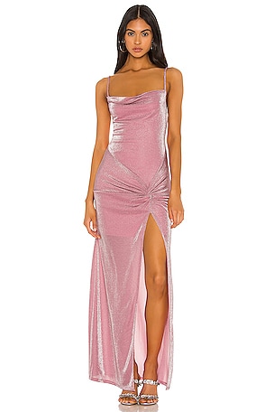 privacy please pink dress Privacy Please Cassidy Maxi Wrap Dress Flutter