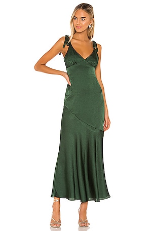 chinese dress ladies Window Pane Long Giselle Coverup S / Evergreen