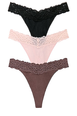 Abigail Thong 3 Pack Privacy Please