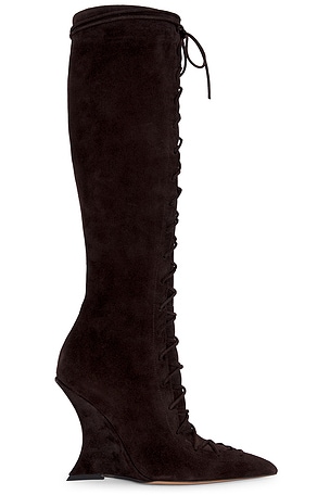 Nina Lace Up Boot 105 Paris Texas