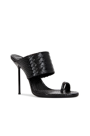 Paris Texas Lidia Thong Mule in Black