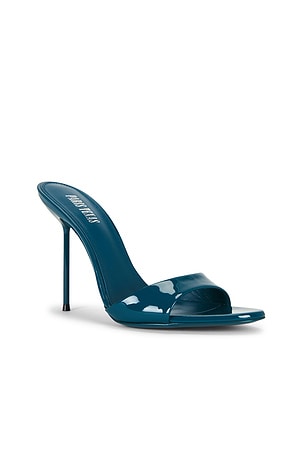 Paris Texas Lidia Mule in Blue. Size 36. Also