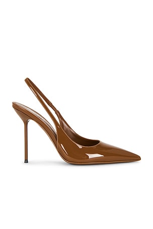Paris Texas Lidia Slingback Pump in Brown