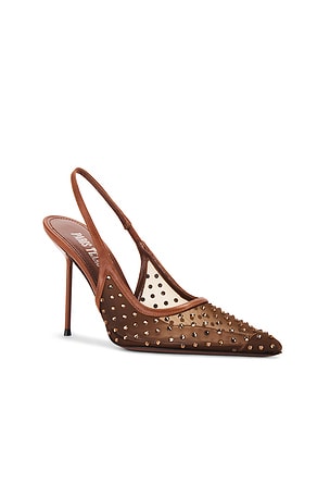 Paris Texas Lidia Slingback in Brown