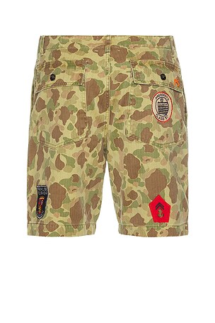 President's Bermuda Fatigue Shorts in Army. Size 34. Also