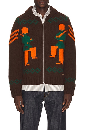 Cowichan Vintage Intarsia Sweater President's