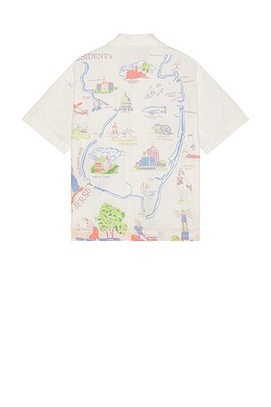 President's Reef Shirt in White. Size M. Also