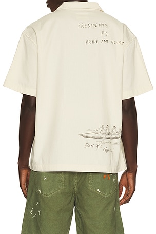 President's camisa reef en color crema