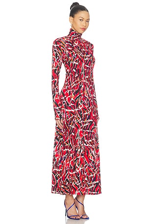 Proenza Schouler White Label Mabel Dress in Red