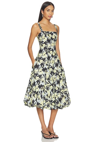 Proenza Schouler White Label Proenza Schouler Tulah Dress in Black,Baby Blue