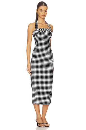 Posse Chiara Dress in White,Black