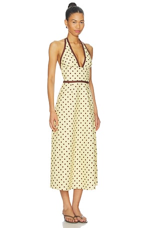 Posse Bowie Dress in Lemon