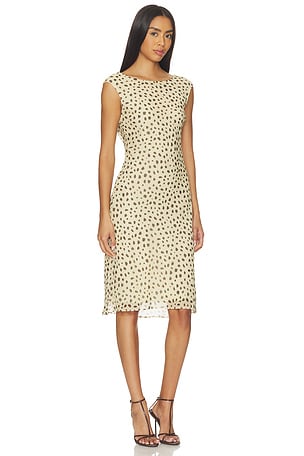 Posse Leo Dress in Beige