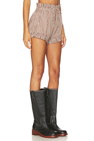 Posse Callie Shorts in Brown