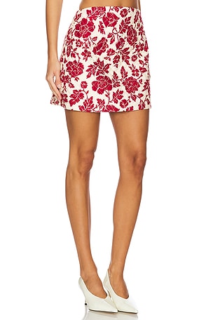 Posse Romeo Mini Skirt in Red