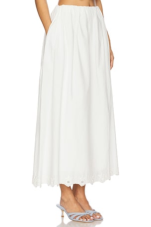 Posse Antoinette Skirt in White