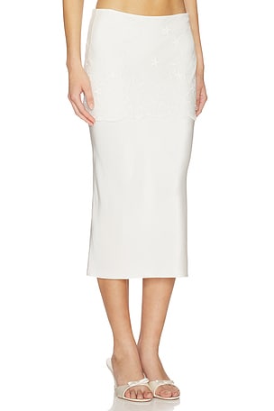 Posse Cove Skirt in White