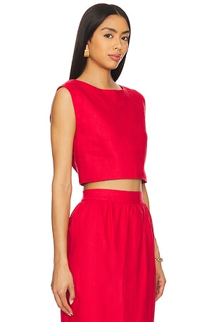 Posse Martina Top in Red