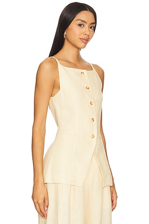 Posse Nancy Gilet in Lemon