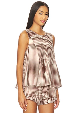 Posse Callie Blouse in Brown