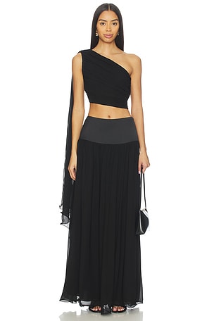 Solene One Shoulder Top Posse