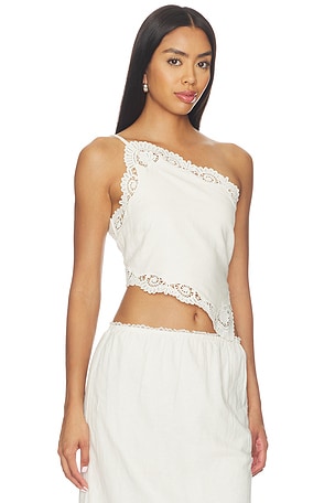 Posse darya top en color crema
