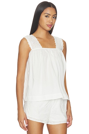 Posse Harriet Top in White