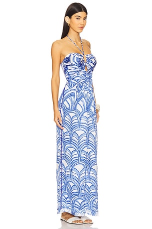 Poupette St Barth Claudia Jumpsuit in Blue