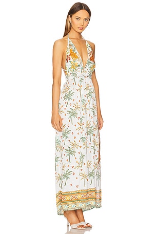 Poupette St Barth Calla Maxi Dress in Ivory