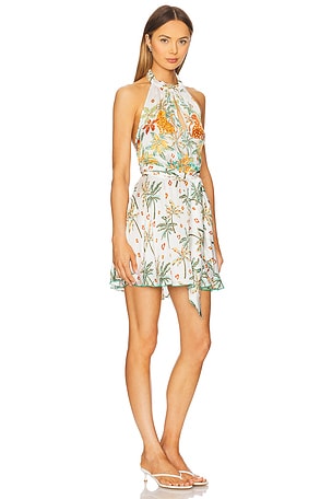 Poupette St Barth ROBE COURTE CASSANDRA en Ivoire