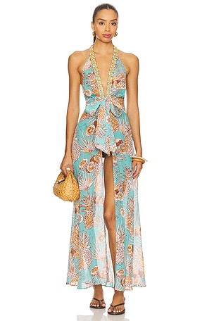 Caliz Long Dress Poupette St Barth