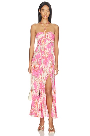 Carla Long Dress Poupette St Barth