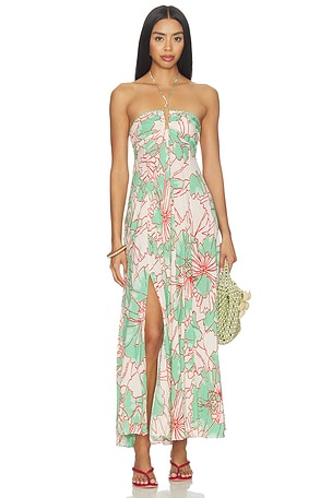 Carla Long Dress Poupette St Barth