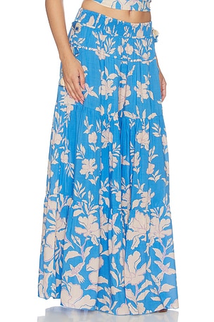 Poupette St Barth PANTALON SOLEDAD en Bleu
