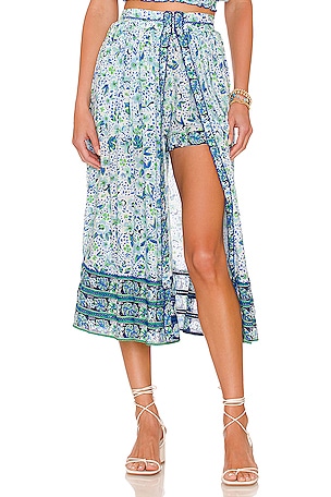 knee length dresses for ladies Poupette St Barth Women's Reine Midi Dress – Saint Bernard