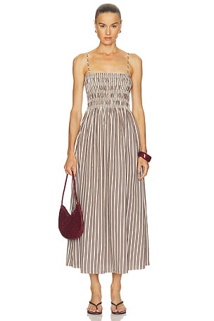 Bianca Shirred Dress PISTOLA