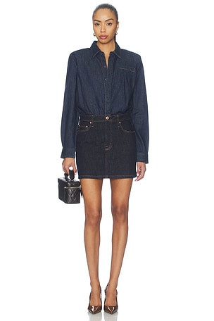 Pixie Mix Media Mini Dress PISTOLA