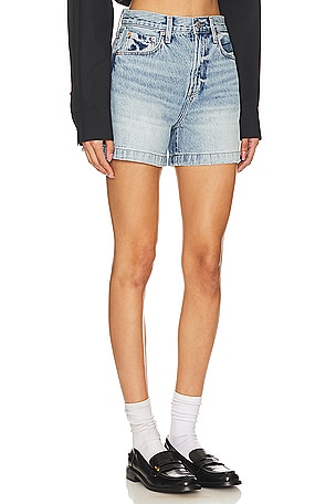PISTOLA Saige High Rise in Denim-Light