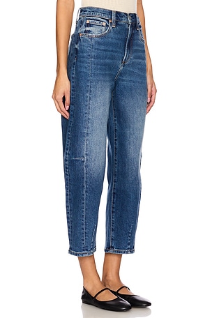 PISTOLA Eli Mid Rise Wide Leg in Denim-Dark