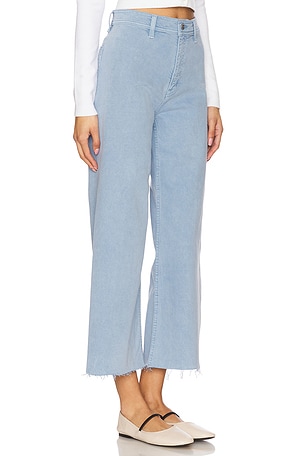 PISTOLA Penny High Rise Crop Horseshoe Jeans in Blue