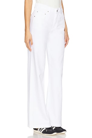 PISTOLA Jadyn Flare Leg in White