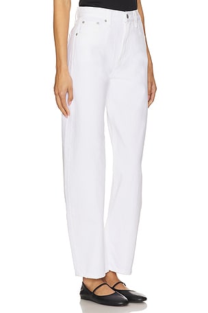 PISTOLA Wes High Rise Barrel Jeans in White