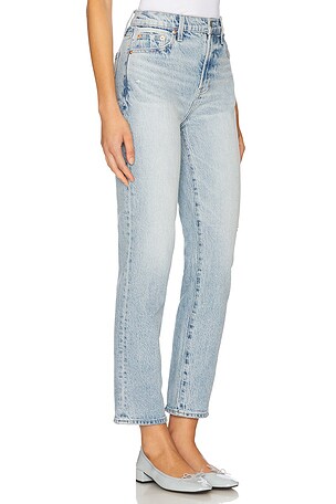 PISTOLA Bri Straight Leg Jeans in Blue